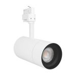 Ledvance Luce A Binario LED Spot D85 Bianca 25W 1500lm 15-55D - 940 Bianco Freddo | Mechanical Zoom - Miglior Resa Cromatica - Dimmerabile