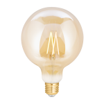 WiZ Smart LED E27 Globe Filamento Ambra 125mm 6.5W 720lm - 820-845 Regolabile Bianca | Dimmerabile - Sostitutiva 50W