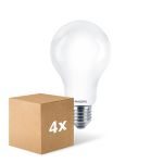 Confezione Multipack 4x Philips Corepro LED Bulbo E27 Pera Ghiaccio 17.5W 2452lm - 865 Luce Del Giorno | Sostitutiva 150W