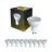 Confezione Multipack 10x Bright Choice Faretti LED GU10 PAR16 4W 345lm 36D - 827 Bianco Molto Caldo | Sostitutiva 50W