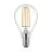 Philips Master Ultra Efficient LED E14 Pera Filamento Chiara 2.3W 485lm - 827 Bianco Molto Caldo | Sostitutiva 40W