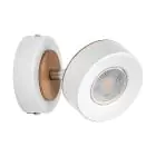 Ledvance LED Decor Faretti Pluto Acciaio Bianca 4.8W 300lm - 830 Luce Calda - 