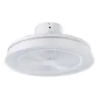 Eglo Ventilatore Da Soffitto Vallonia 1 ABS Bianca 31.7W 3200lm - 827-865 Regolabile Bianca + RGB | Dimmerabile